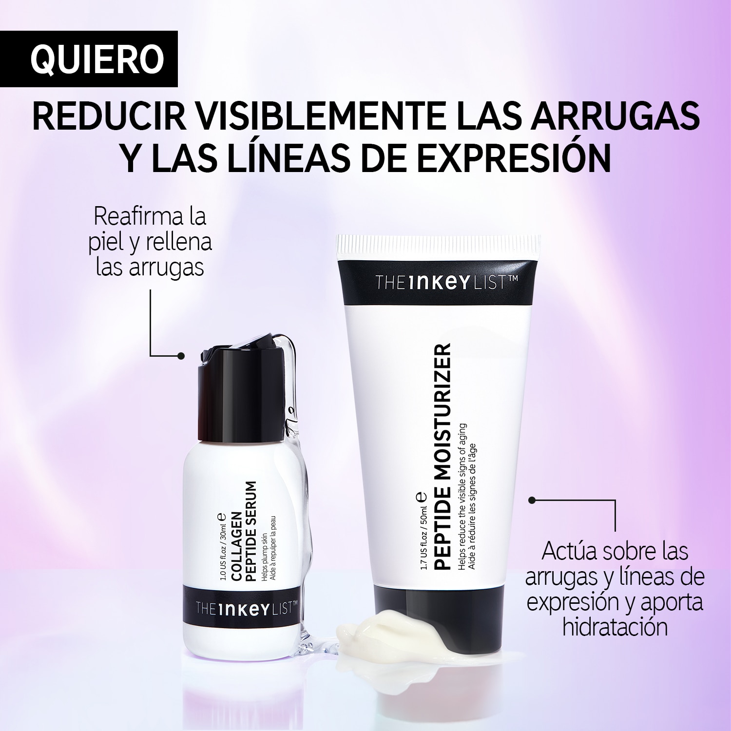 PEPTIDE MOISTURIZER (CREMA REAFIRMANTE E HIDRATANTE)